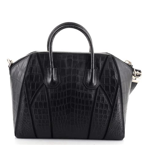 Givenchy Antigona Bag Patchwork Crocodile 